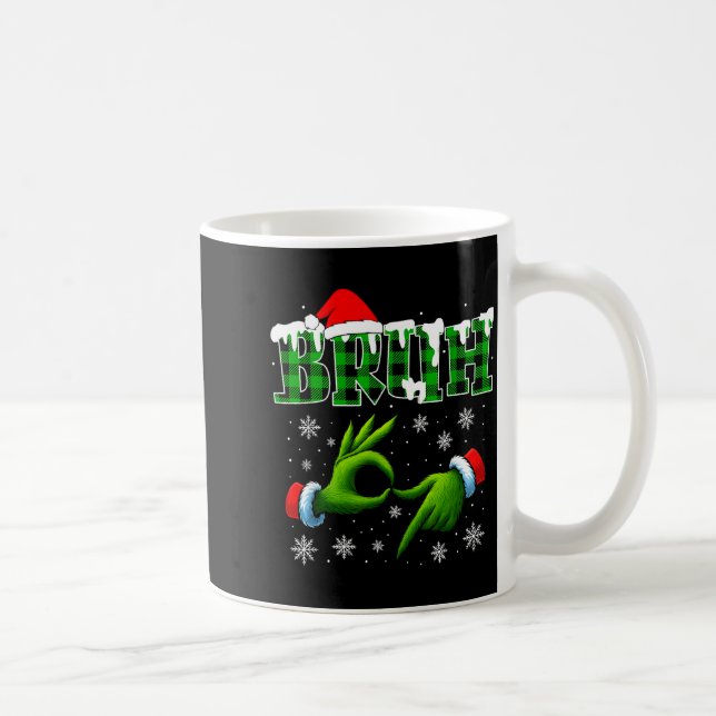 Bruh 67 Six Seven 6 7 Shirts Funny Meme Christmas  Kaffeetasse (Rechts)