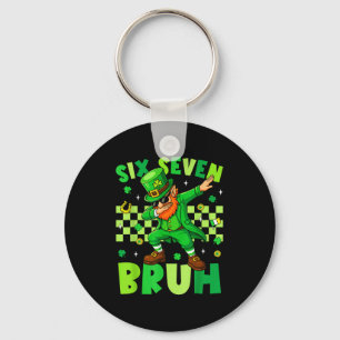 Bruh 67 St. Patricks Day Leprechaun Six Seven 6 7 Schlüsselanhänger