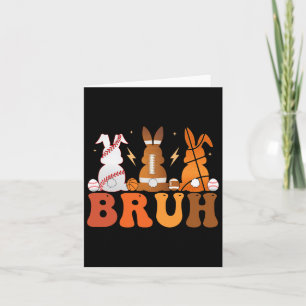 Bruh Bysketbyll Bysebyll Footbyll Sports Easter Bu Karte
