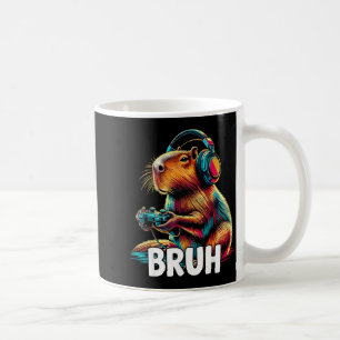 Bruh Capybaras Lustige Videospiele Capybara  Kaffeetasse