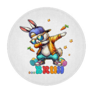 Bruh Dab Häschen Ostern Lustig Schneidebrett