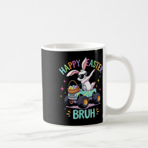 Bruh Dabbing Hase Frohe Ostern Monster Truck Liebe Kaffeetasse