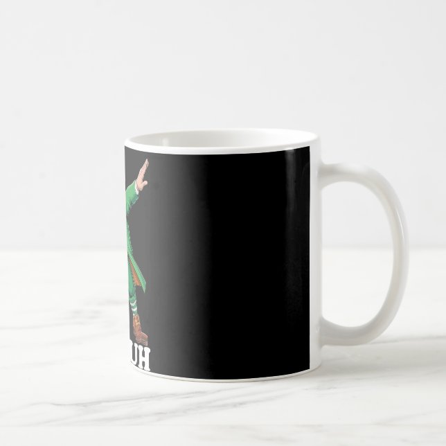 Bruh Dabbing Leprechaun Lustiger Männer Kinder Jun Kaffeetasse (Rechts)