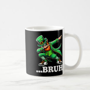 Bruh Dabbing Leprechaun Lustiges Meme Kinder Junge Kaffeetasse