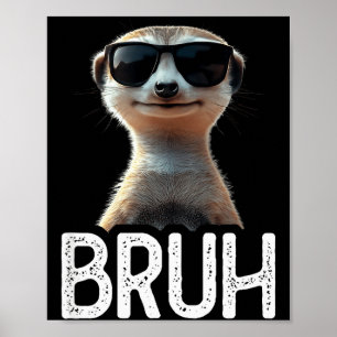 Bruh Erdmännchen _ Lustiger Erdmännchenliebhaber _ Poster