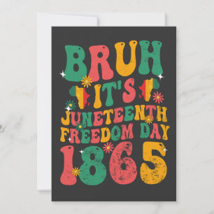 Bruh es ist der 1865 erwachsene Retro-Tag der Frei Einladung