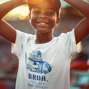 BRUH. Es ist mein Geburtstag! Pool Party Boy T-Shirt