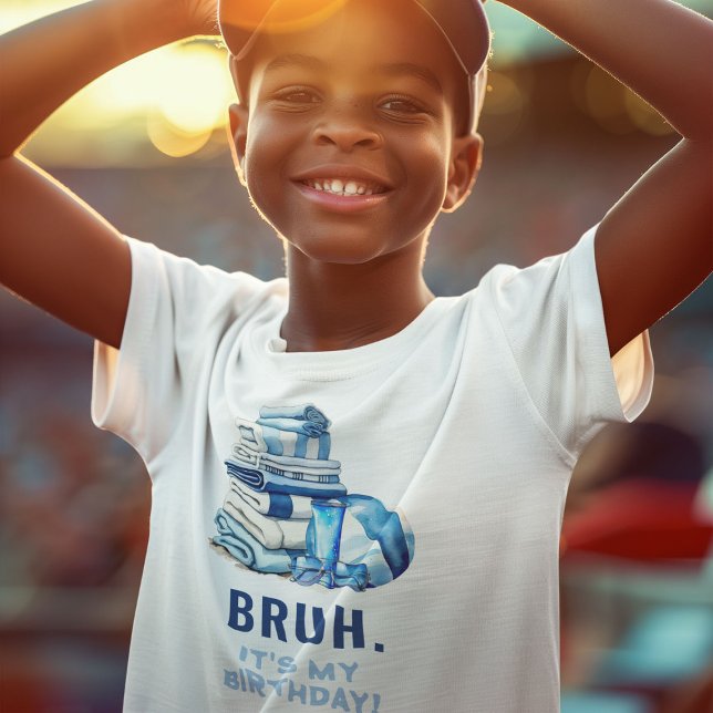 BRUH. Es ist mein Geburtstag! Pool Party Boy T-Shirt (Von Creator hochgeladen)