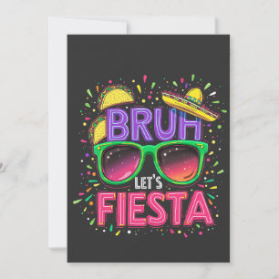 Bruh, Fiesta Cinco De Mayo, Mexikanische Kultur Einladung