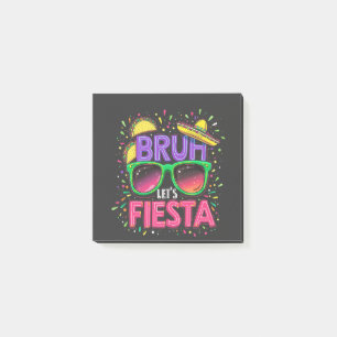 Bruh, Fiesta Cinco De Mayo, Mexikanische Kultur Post-it Klebezettel