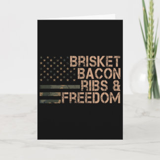 Bruh Fourth 4th Juli Adler Amerikanisch Patriotisc Karte