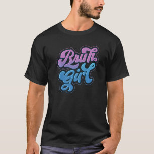 Bruh Girl Pastel Goth Ästhetik Egirl Skater Girl T-Shirt