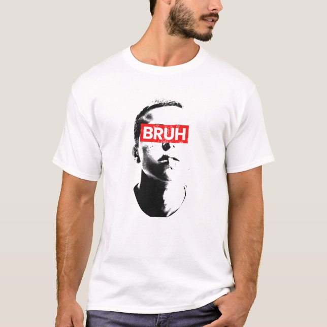 Bruh Grunge Ästhetik T-Shirt (Vorderseite)