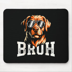 Bruh-Hund-Meme lustiger Labrador Retriever Mousepad