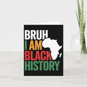Bruh I bin Black History Africa Map Melanin Africa Karte