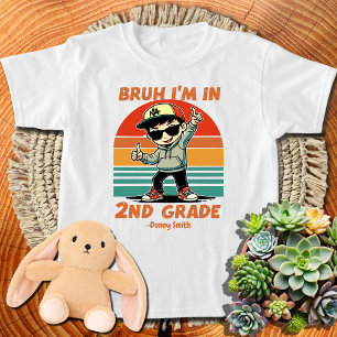 Bruh, ich bin in der zweiten Klasse zurück zur zwe T-Shirt