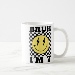Bruh Im 7 Seven Jahre Alter Geburtstag Lächeln Ges Kaffeetasse