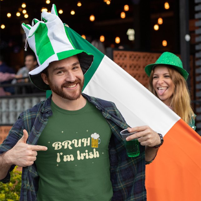 BRUH I'm Irish St. Patrick's Day T-Shirt (Von Creator hochgeladen)