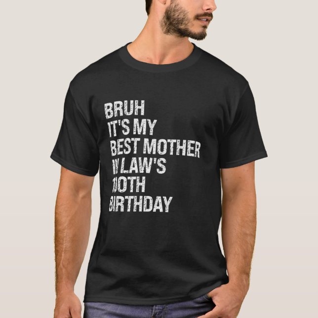 Bruh ist die 100-jährige Königin meiner Mutter im  T-Shirt (Vorderseite)