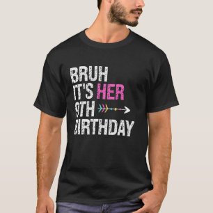 Bruh ist ihre 9. Geburtstagskronen-OMG-Prinzen T-Shirt