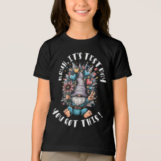 Bruh it's test day you got this funny school motiv Tri-Blend shirt