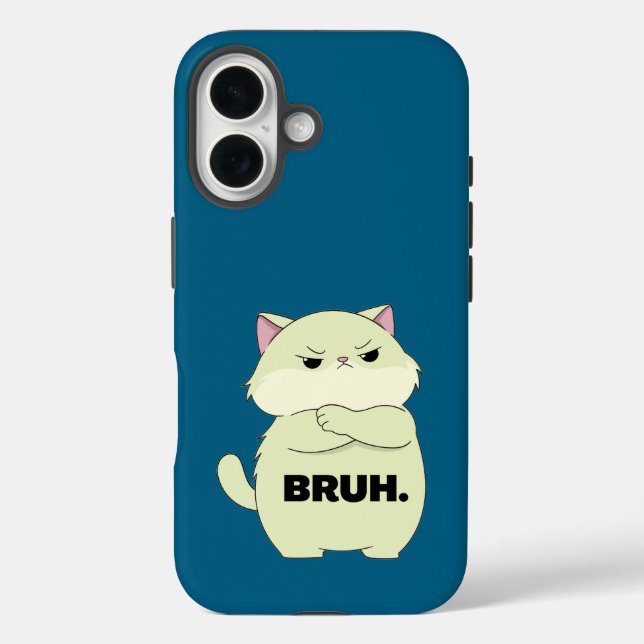 Bruh Kitty iPhone-Hülle Case-Mate iPhone Hülle (Rückseite)