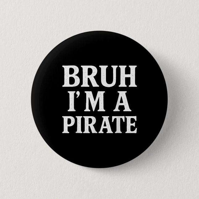 Bruh Lazy Halloween Costume so tun, als würde a Pi Button (Vorderseite)