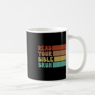 Bruh lest das Christliche Kirchenlager F Kaffeetasse
