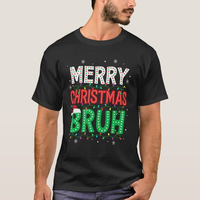 Bruh Meme Funny Sprichwort Bro Greens Teens Boys M T-Shirt (Vorderseite)