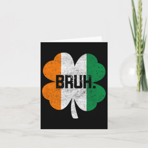 Bruh Meme Funny Sprichwort Bro Greeting Boys St Pa Karte