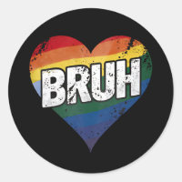 Bruh Meme Funny Sprichwort Bro Gruß Gay LGBT Pride