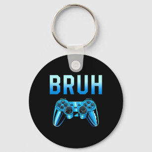 Bruh Meme Gamer Geburtstag Lustiger Spruch Bruder Schlüsselanhänger