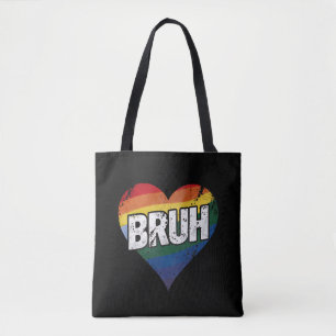 Bruh Meme Lustiger Spruch Bro Gruß Schwul LGBT Sto