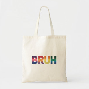 Bruh Meme Lustiger Spruch Bro Gruß Schwul LGBT Sto Tragetasche