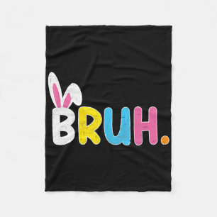 Bruh Meme Lustiger Spruch Bro Gruß Teenager Jungen Fleecedecke