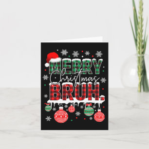 Bruh Meme Lustiger Spruch Bro Gruß Teenager Jungen Karte