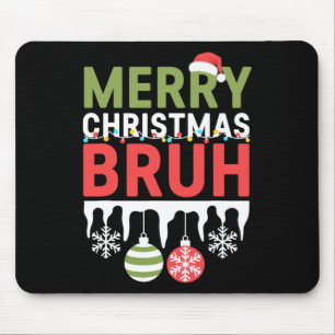 Bruh Meme Lustiger Spruch Bro Gruß Teenager Jungen Mousepad