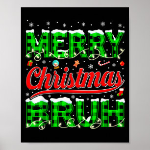 Bruh Meme Lustiger Spruch Bro Gruß Teenager Jungen Poster