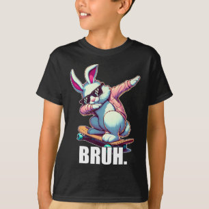 Bruh Meme Ostertag Lustiger Hase Eier Teenager Jun T-Shirt