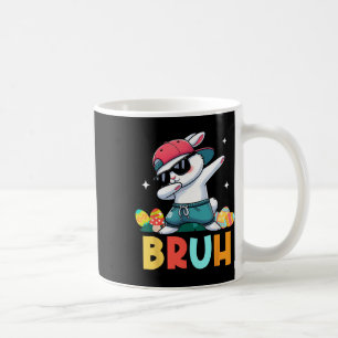 Bruh Meme Ostertag Lustiger Hase Eier Teens Jungen Kaffeetasse