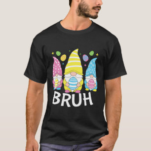 Bruh Meme Ostertag Sonnige Eier Gnomies Boys T-Shirt