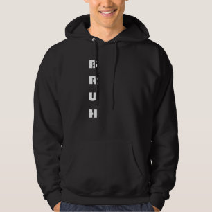 Bruh Meme Sagen Bruder Gruß Männer Teenager Jungen Hoodie