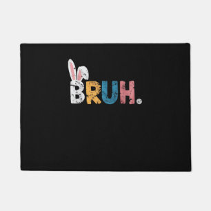 Bruh Oaster Bunny Niedlich Meme for Kids _2 Fußmatte