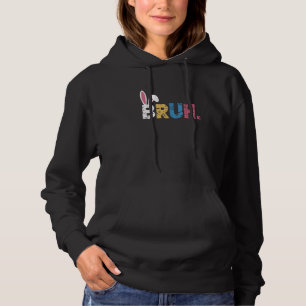Bruh Oaster Bunny Niedlich Meme for Kids _3 Hoodie
