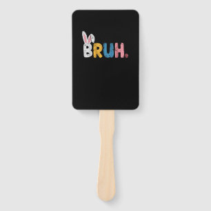 Bruh Oaster Bunny Niedlich Meme für Kinder Fächer
