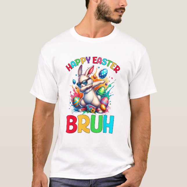 Bruh Ostereier Teenager Jungen Kinder Osterhase Os T-Shirt (Vorderseite)