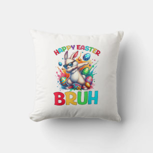 Bruh Ostereier Teens Jungen Kinder Osterhase Oster Kissen