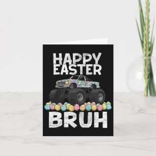 Bruh Ostertag Rabbit Bunny Happy Ostermonster Karte