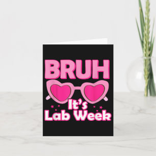 Bruh Pink Labrador Week 2024 Medical Labrador Scie Karte