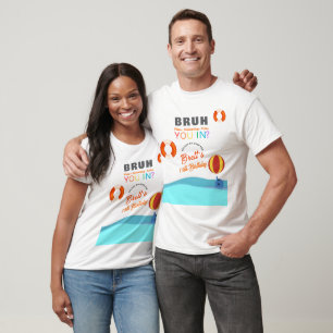 Bruh Pool Party Geburtstag Eltern T-Shirt